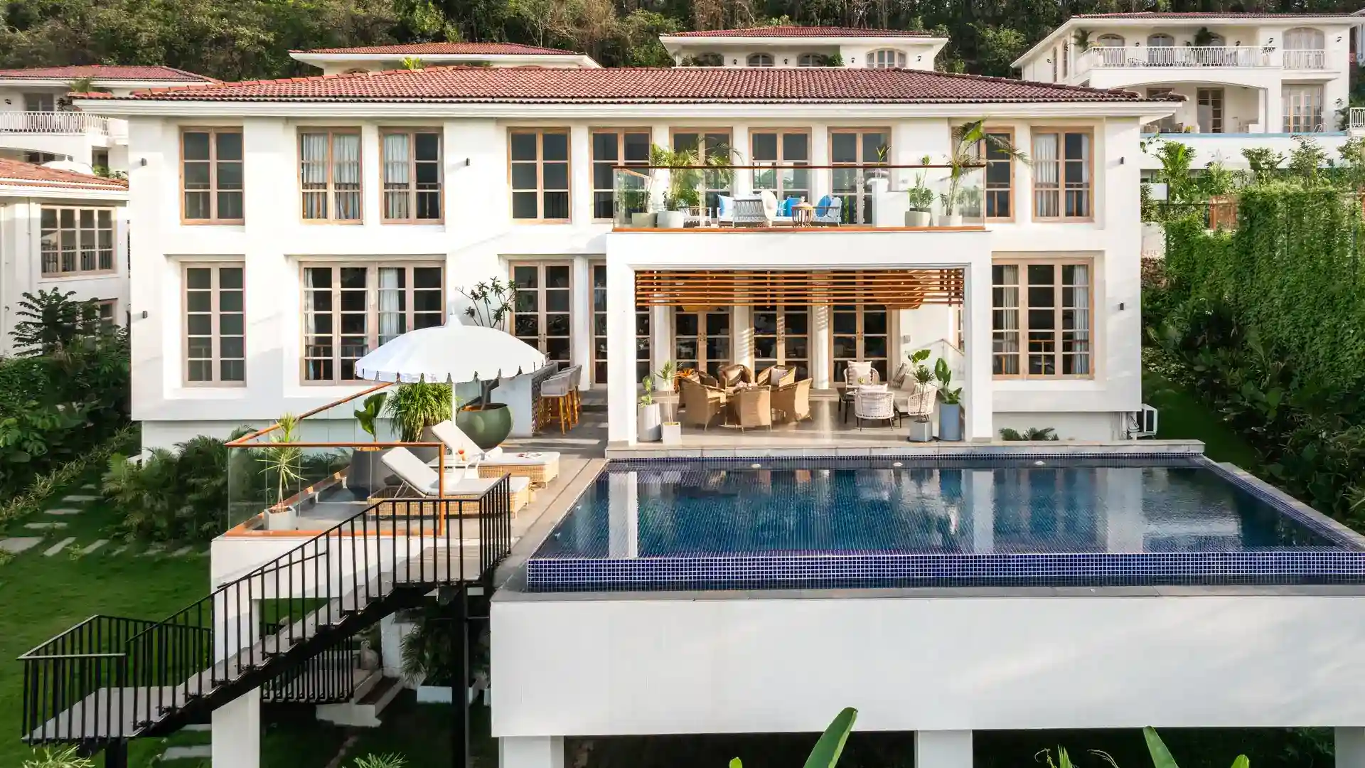 Facade and Swimming Pool | Azora Villa, Goa