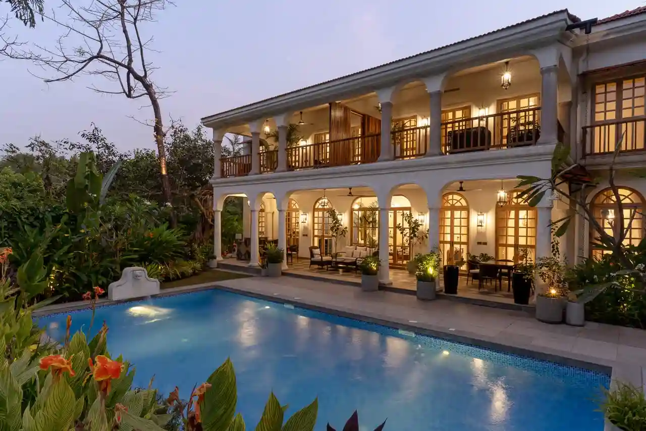 Pool Facade | Villa Floresta by Lohono Stays