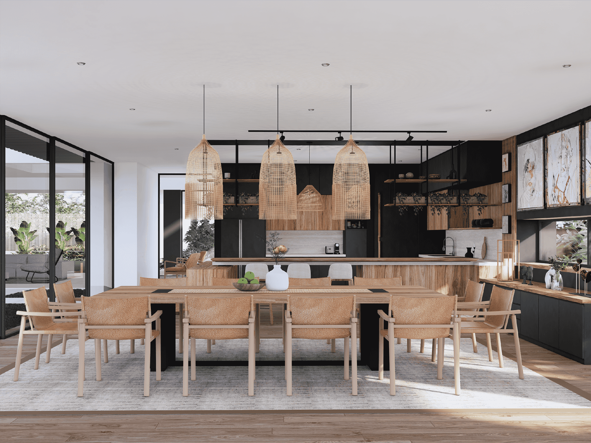 Villa Nica - Dining area