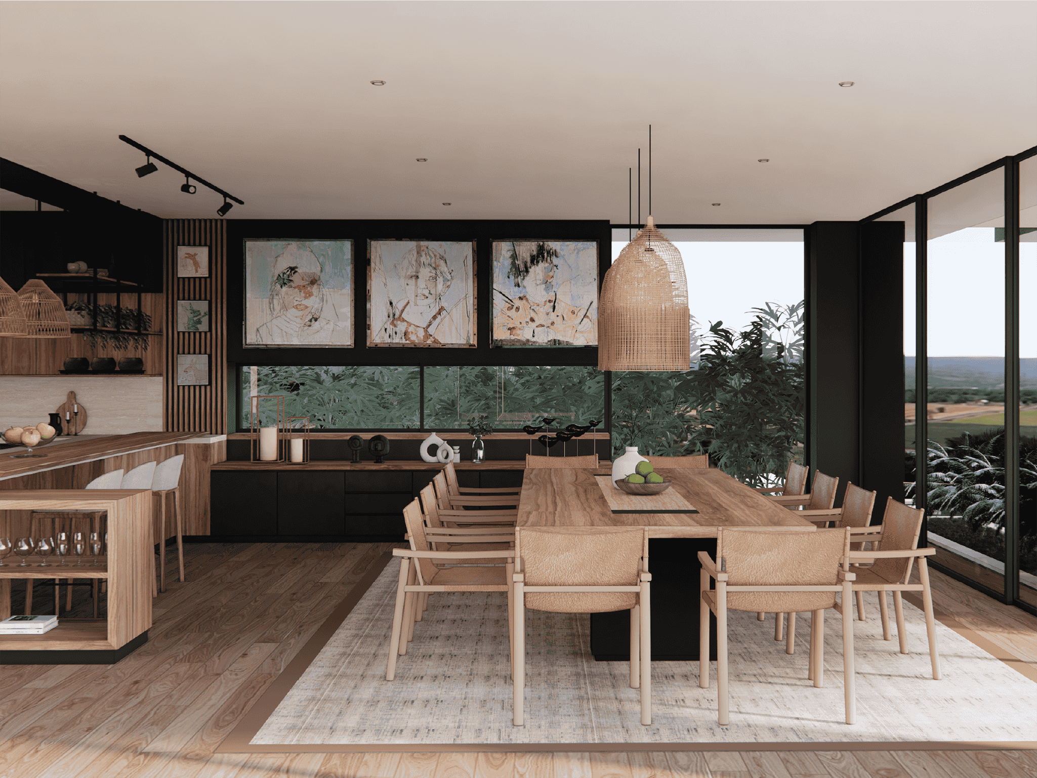 Villa Nica - Dining area