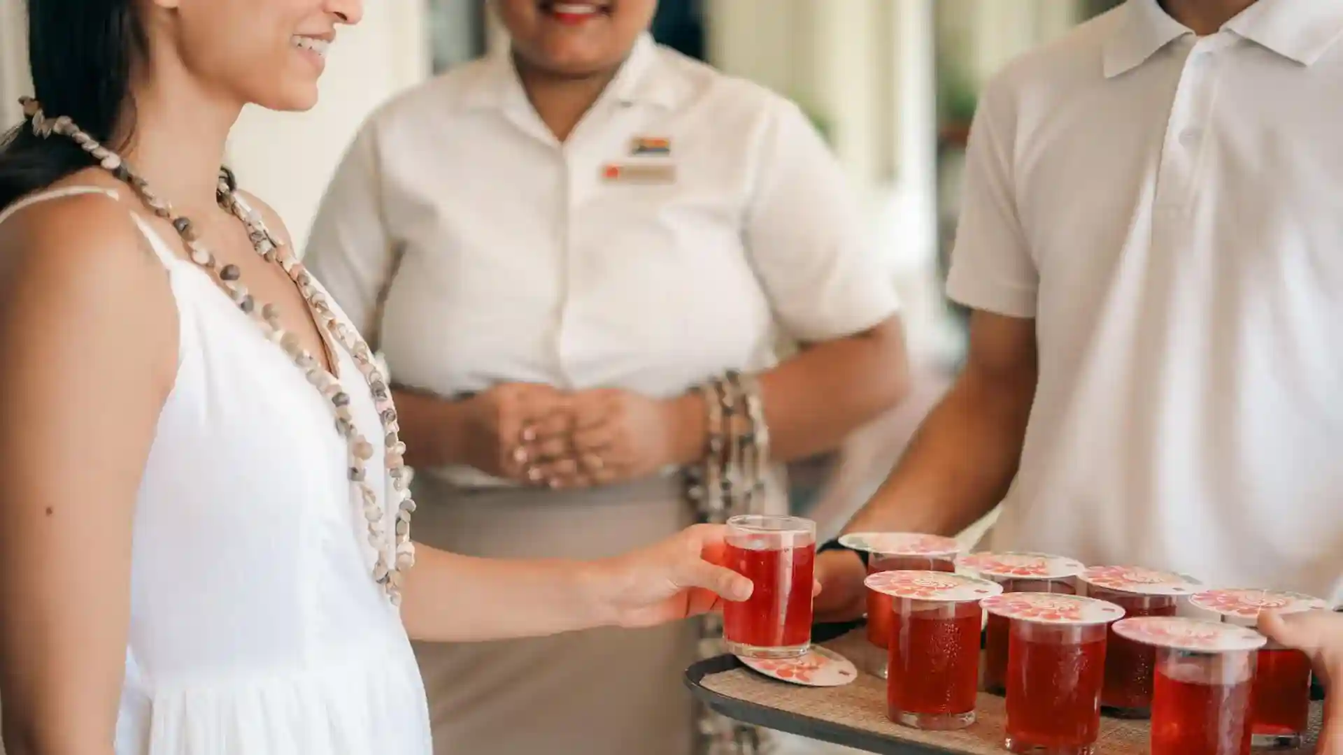 Welcome drinks | Villa Palladio by Lohono Stays