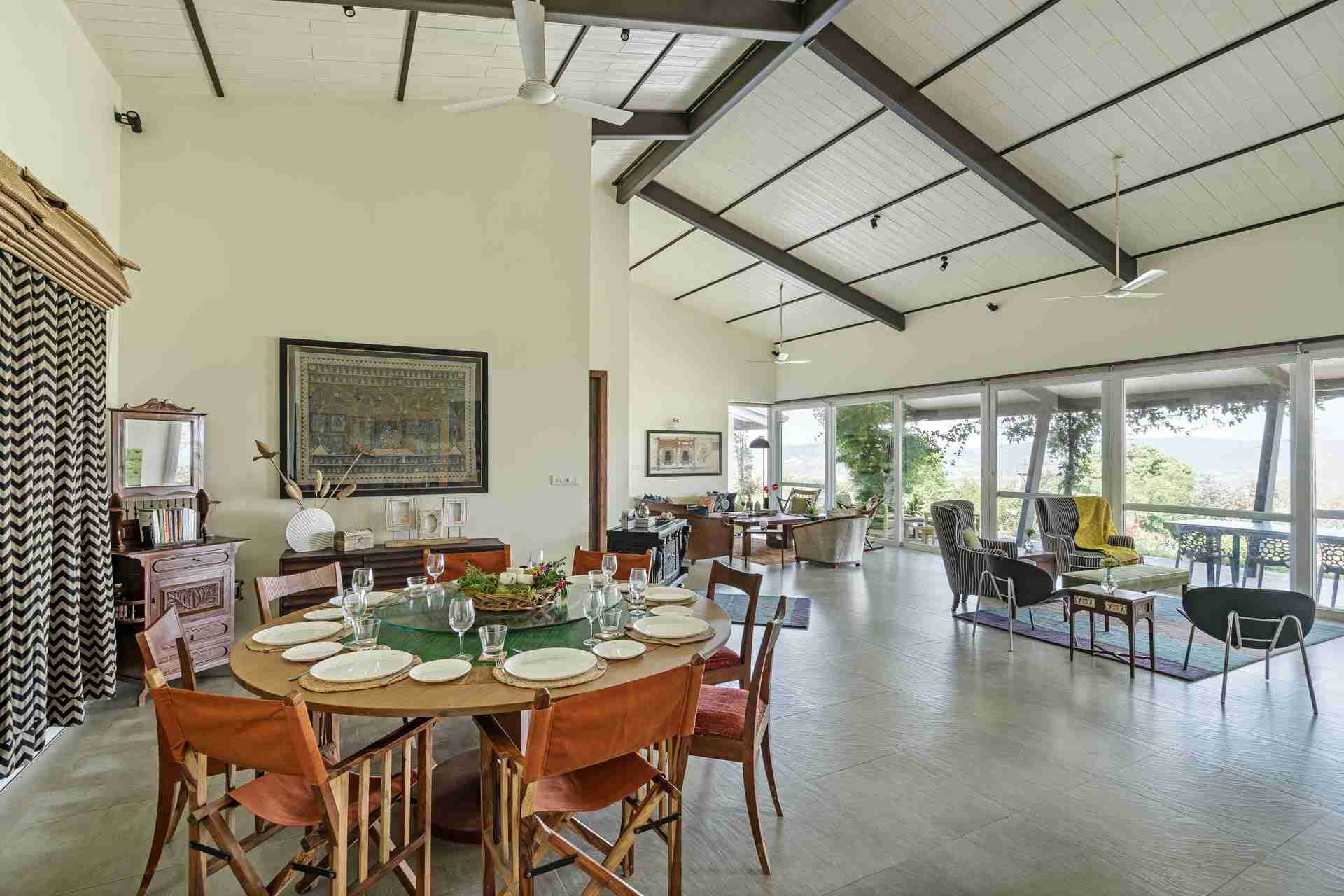 Vinayalam - Dining and Living Area