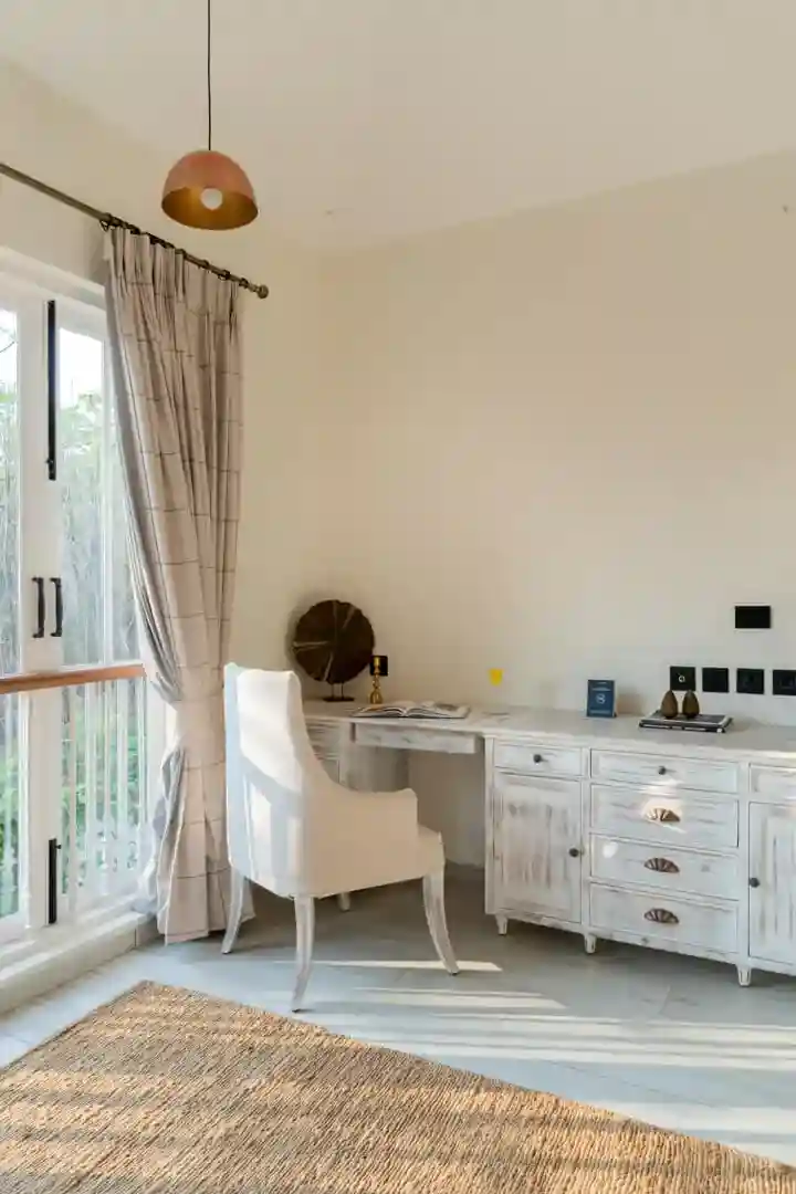 Bedroom 3 Study | Vitalda Serenity Villa, Goa