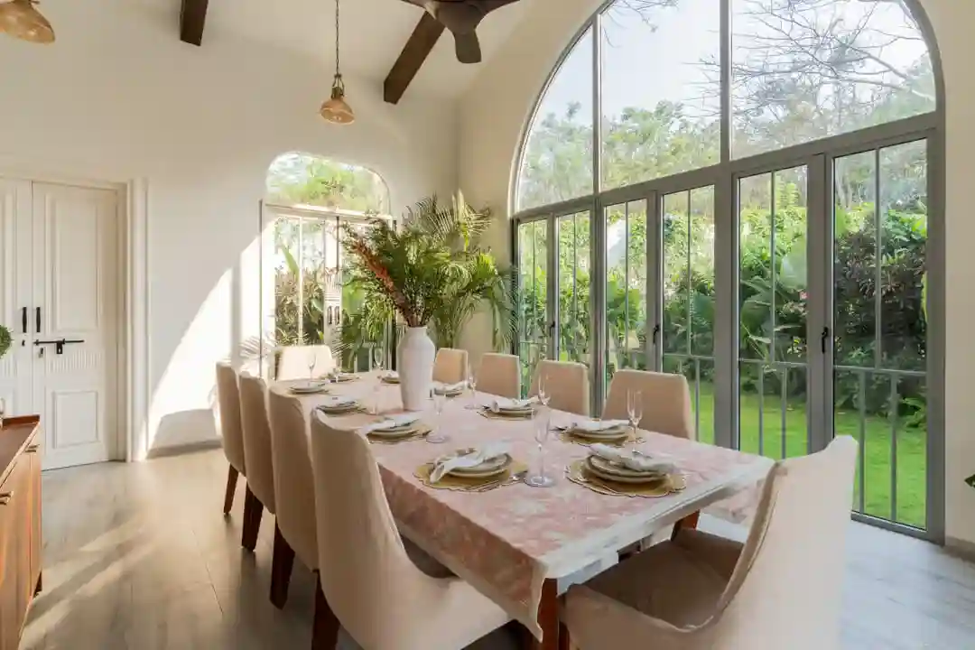 Dining Area | Vitalda Serenity Villa, Goa