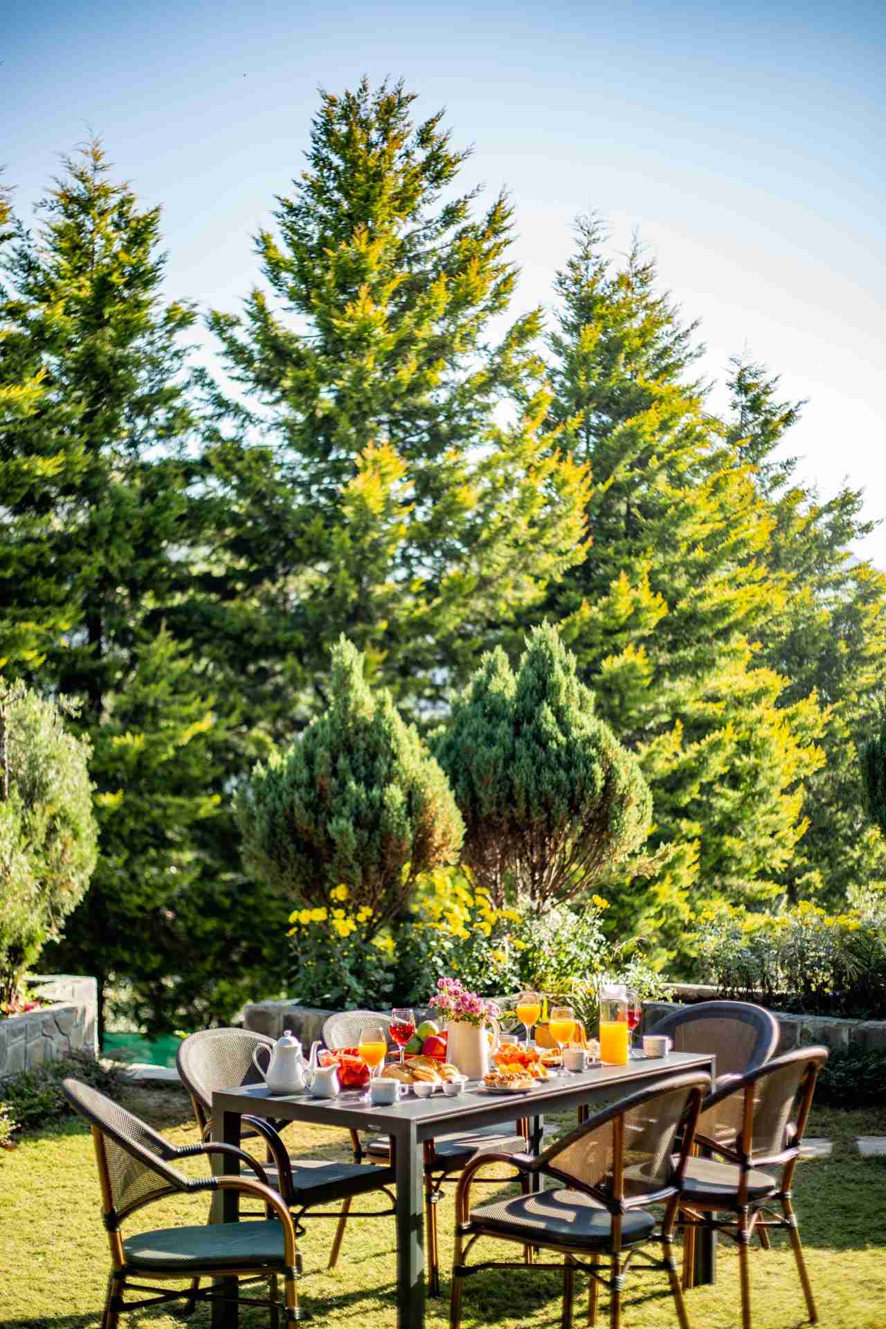 Wakefield Estate - Breakfast Setup