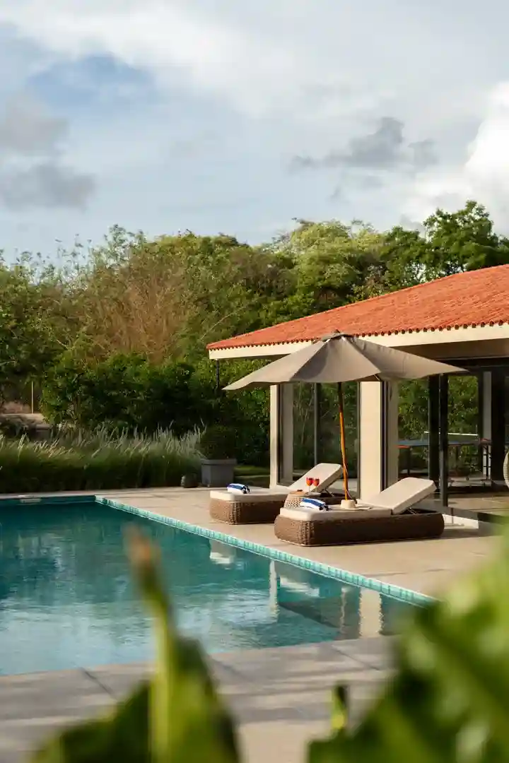 Poolside Lounging | Whispering Dew, Alibaug