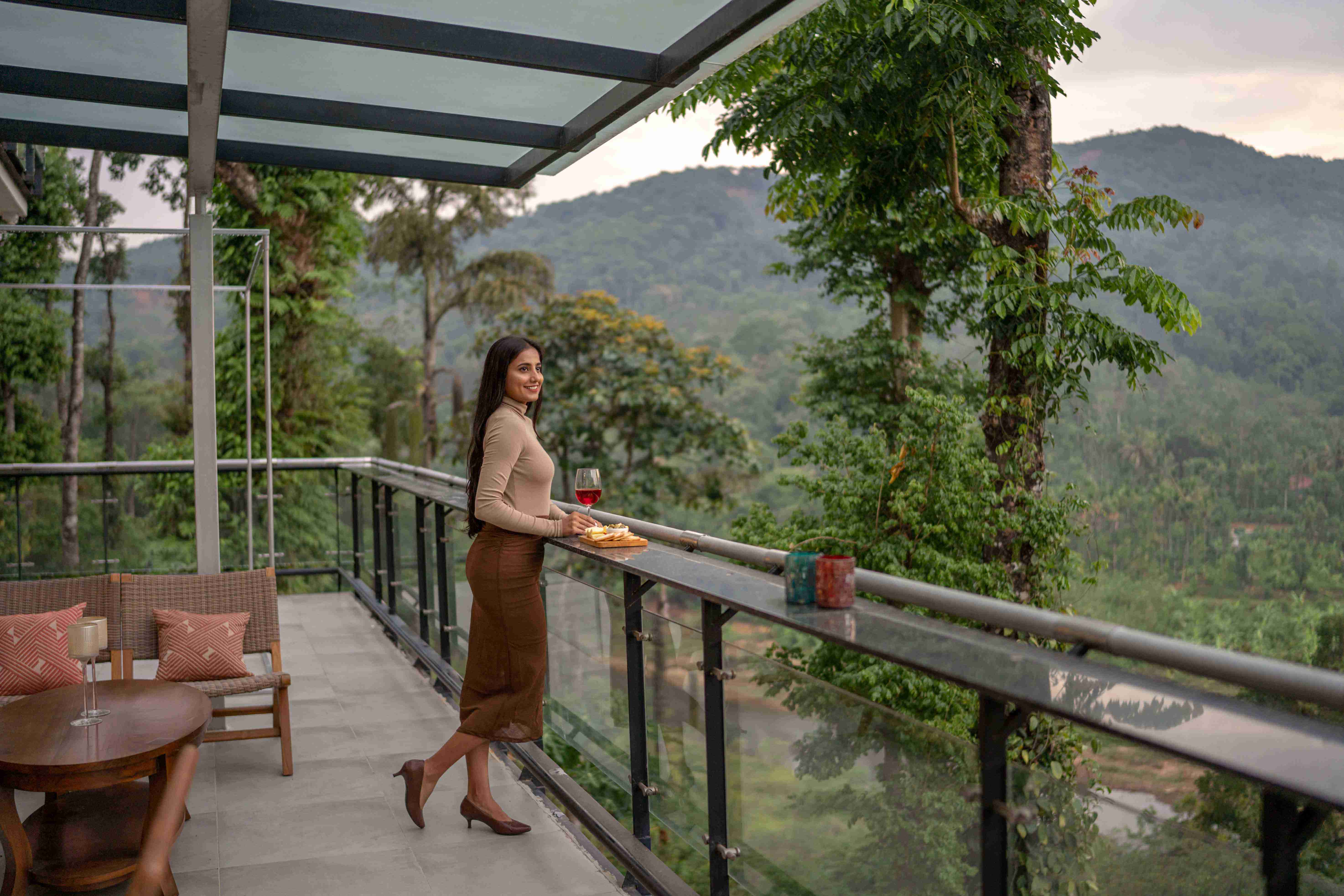 Whispering Waters Villa - Balcony