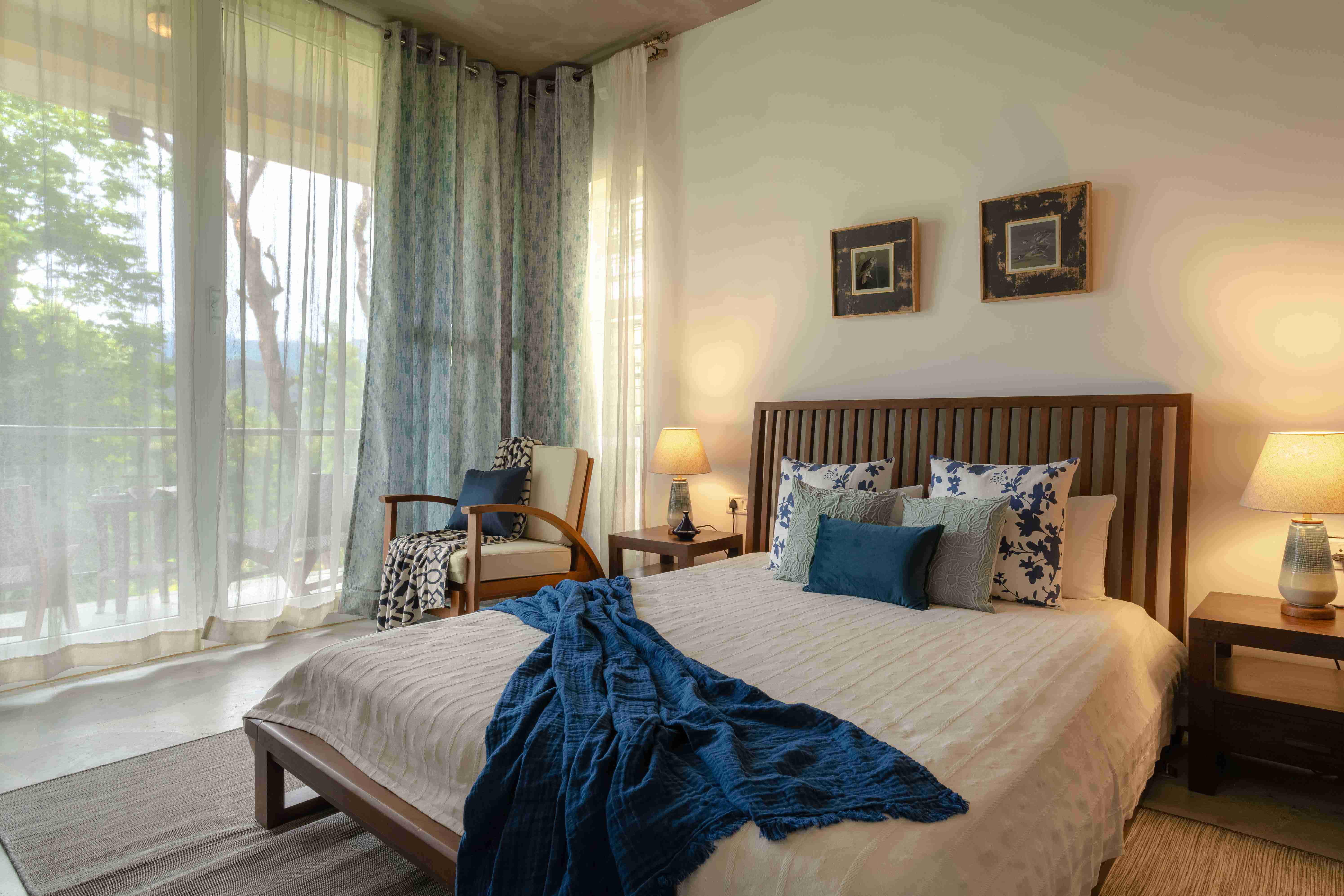 Whispering Waters Villa - Bedroom Lounge View