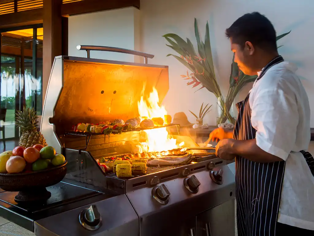 Jivana Villas - Chef in action
