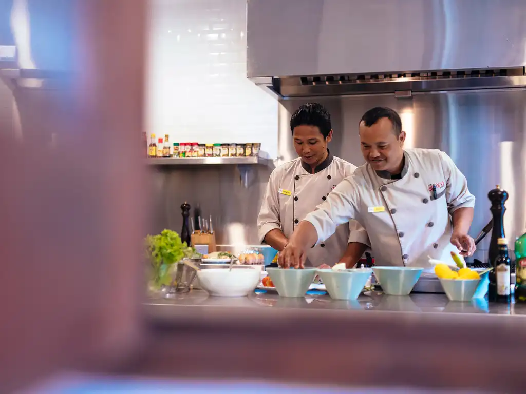 The Arsana Estate - Arsana chef in action