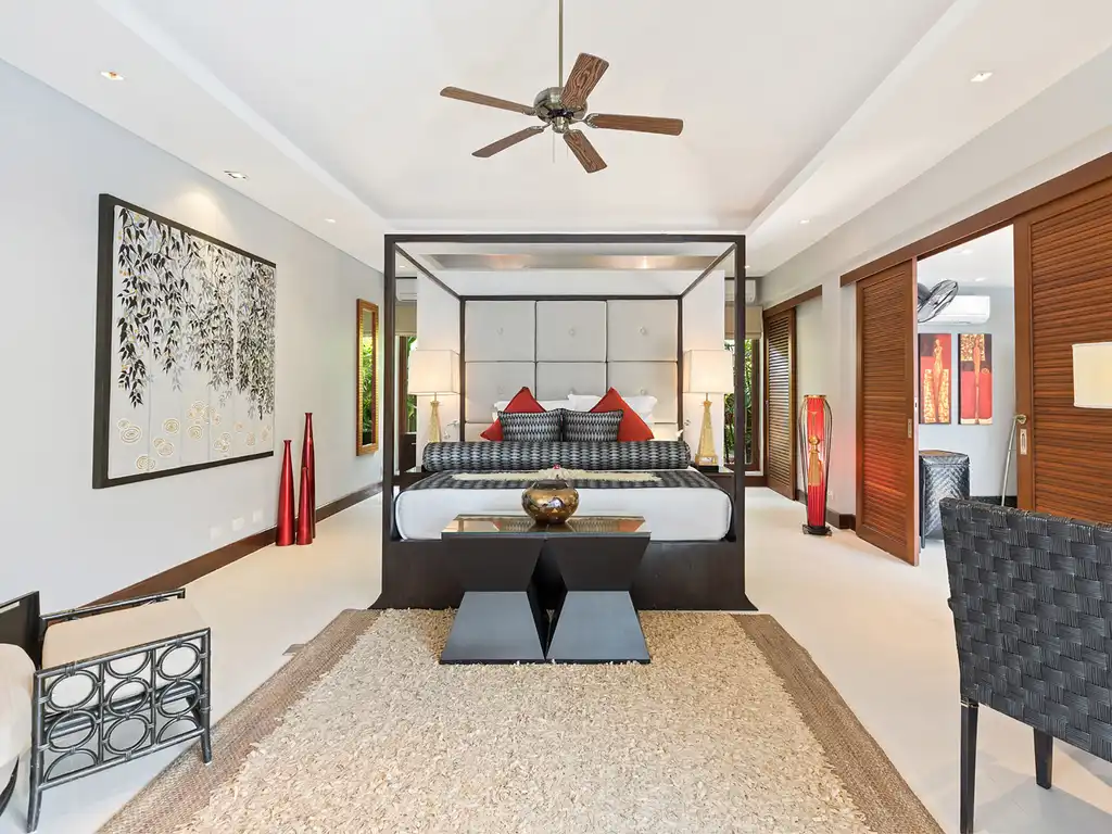Villa Chi Samui at Lotus Samui - Master bedroom design