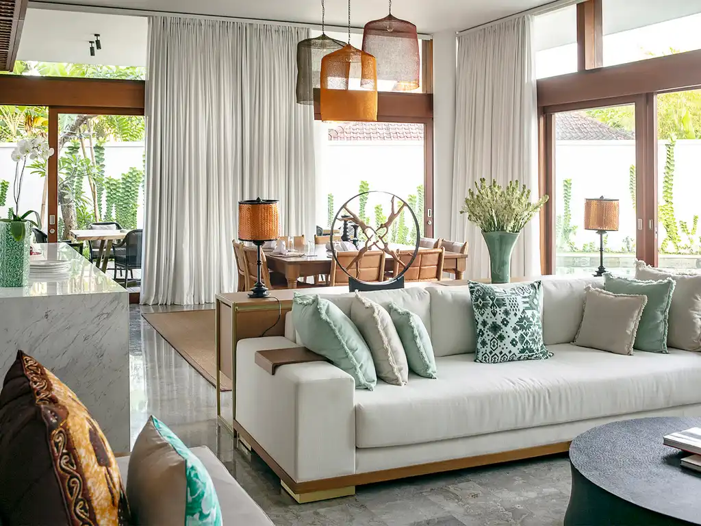 Villa Indrani - Airy living space