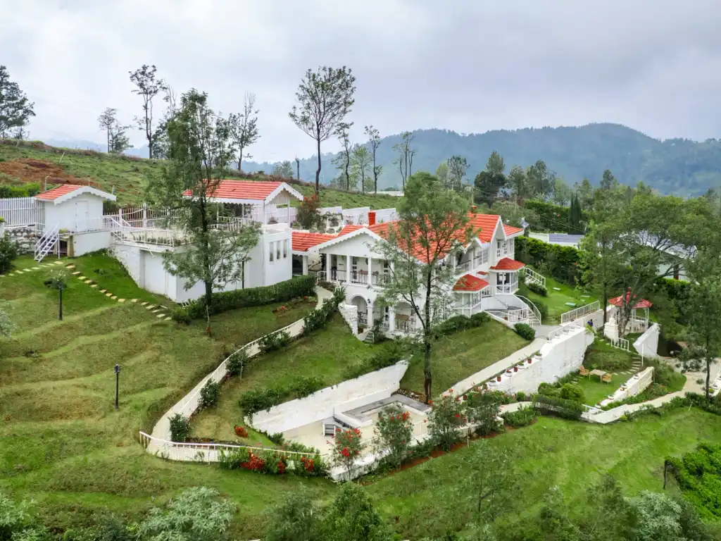 Villa Aikyam - Arial View