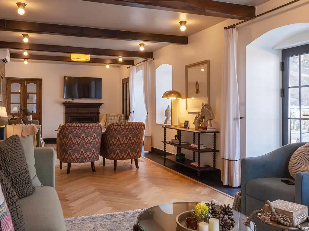 Living Room with views - Airyland Estate, Mussoorie