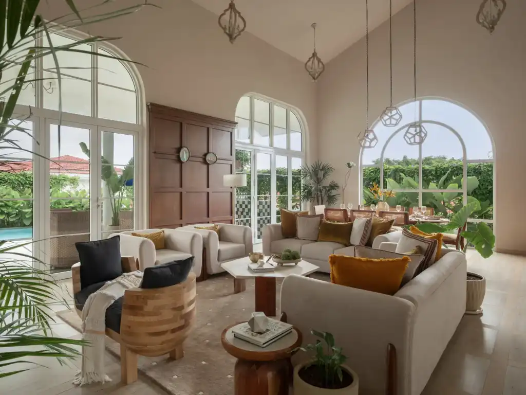 Living Room | Amora Villa F, Goa