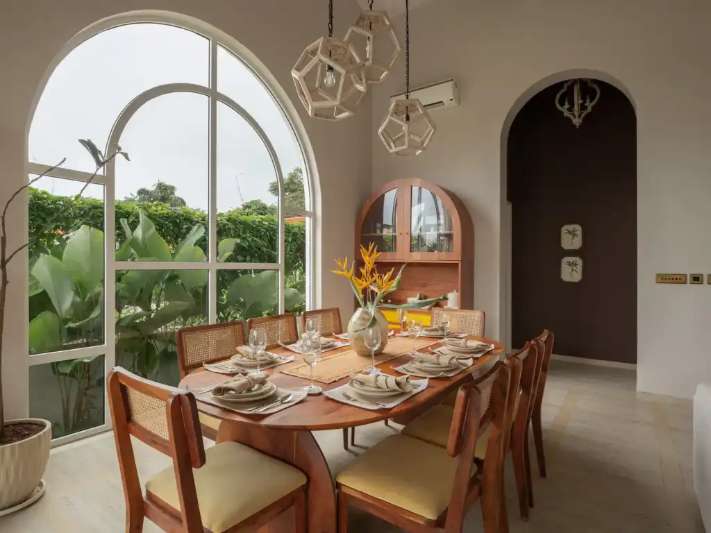 Dining Area | Amora Villa F, Goa