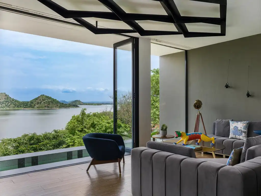 Living Area - Lohono Stay
