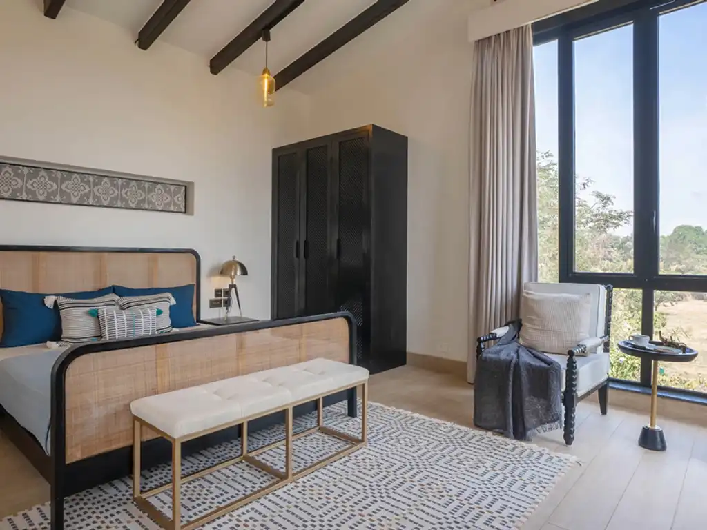 Bedroom with a View |  Siena D Villa in Alibaug