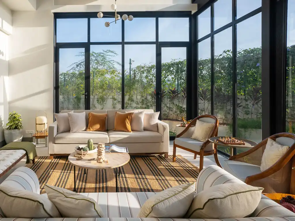 Living Room | Siena D Villa in Alibaug