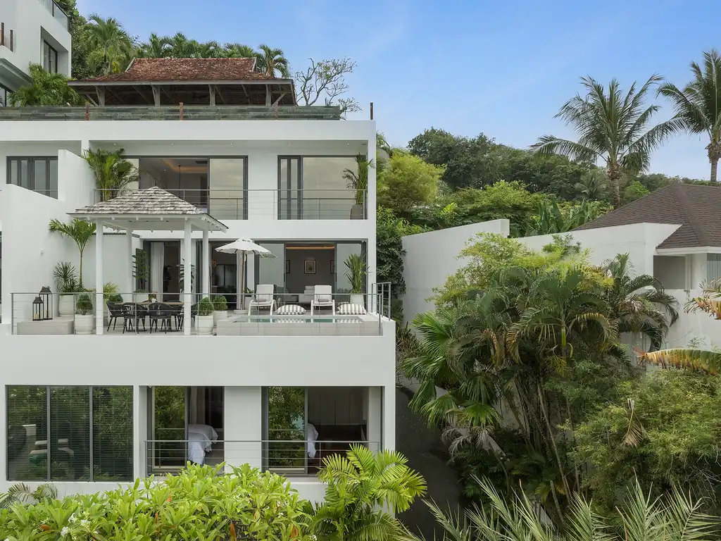 Surin Seaview Villa - Stunning modern hillside villa