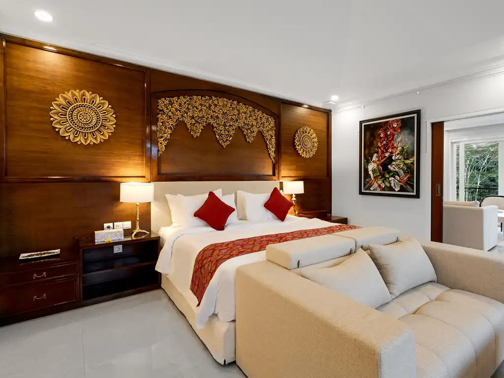 Pala Ubud - Villa Agung - Restful master bedroom