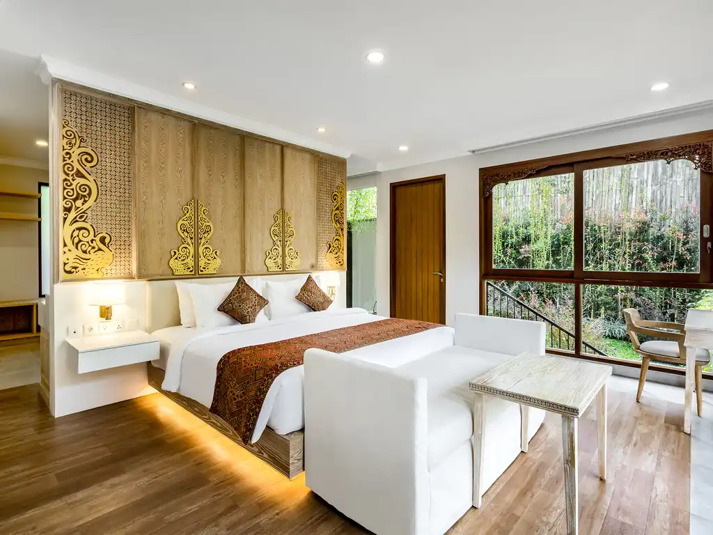 Pala Ubud - Villa Batur - Serene master bedroom