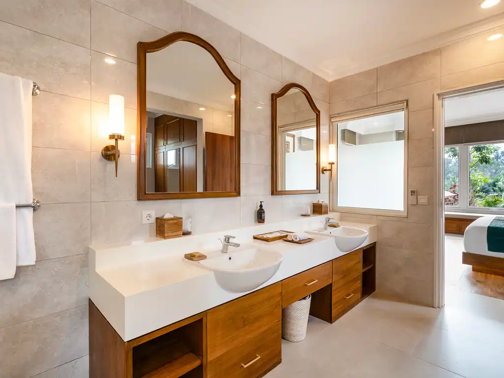 Pala Ubud - Villa Sanghyang - Luxurious ensuite bathroom