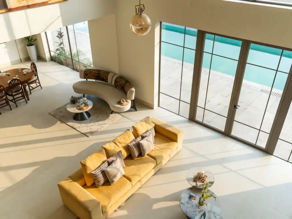 Luxury Living Area | Ushta Villa | Alibaug