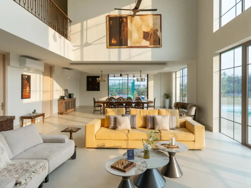 Living Area | Ushta Villa | Alibaug