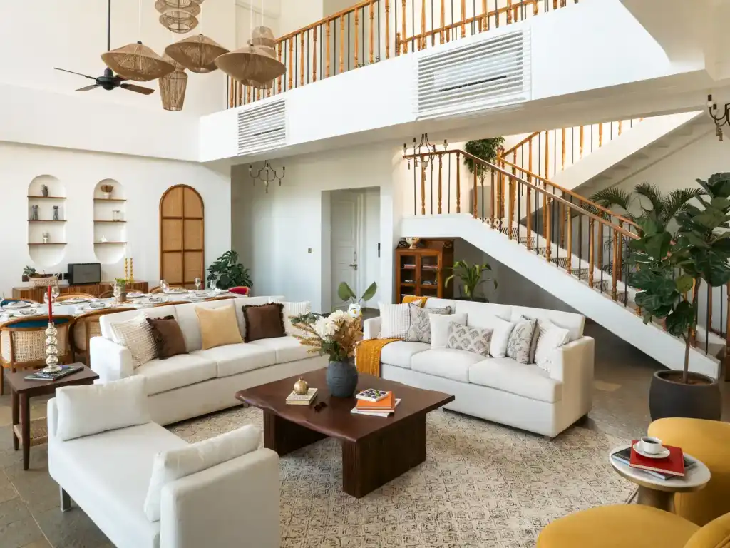 Living Room | Azora Villa, Goa