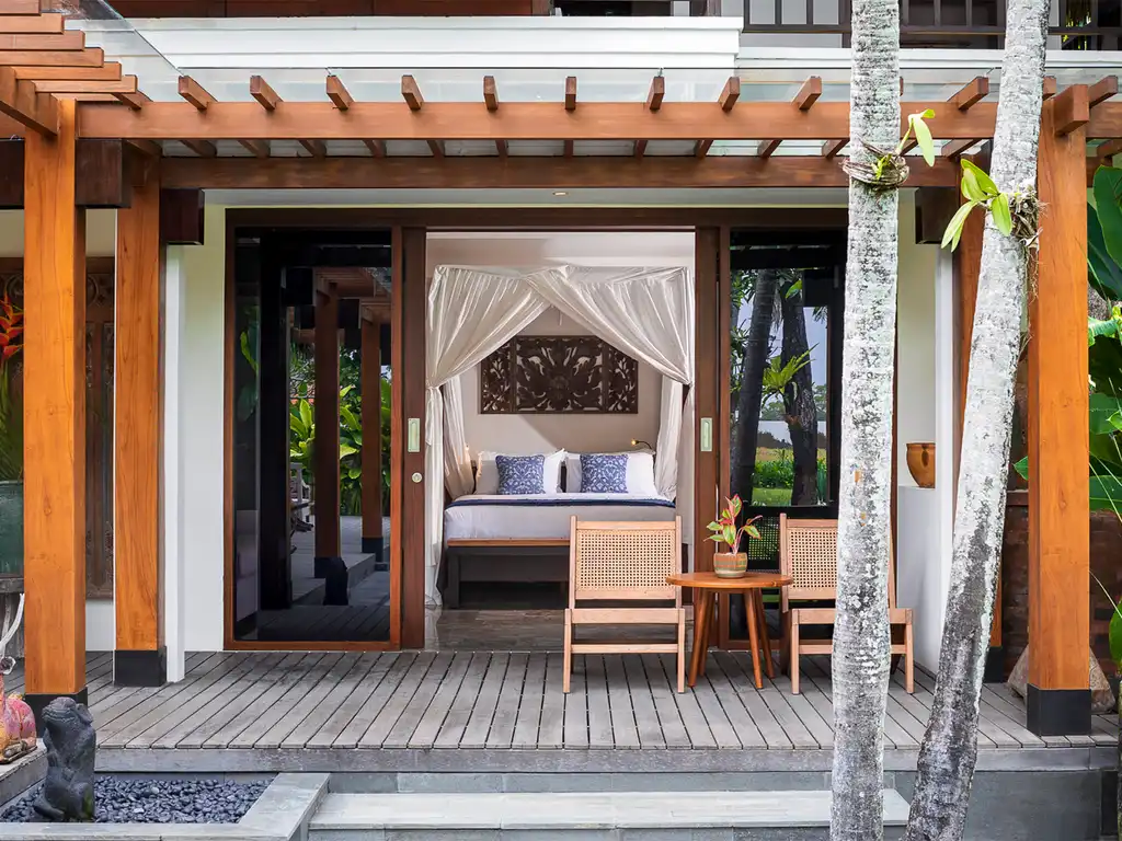 Villa Bangkuang - Bed View from the Outside