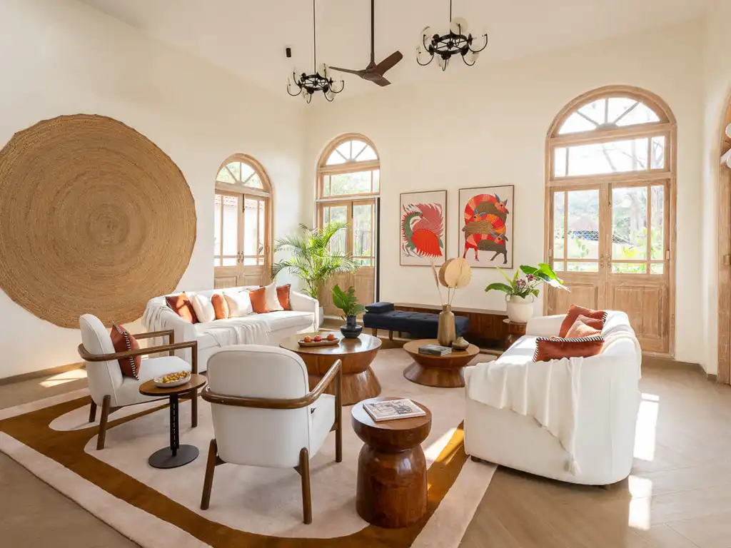 Living Area | Villa In Goa - Villa Feliz by Lohono Stays