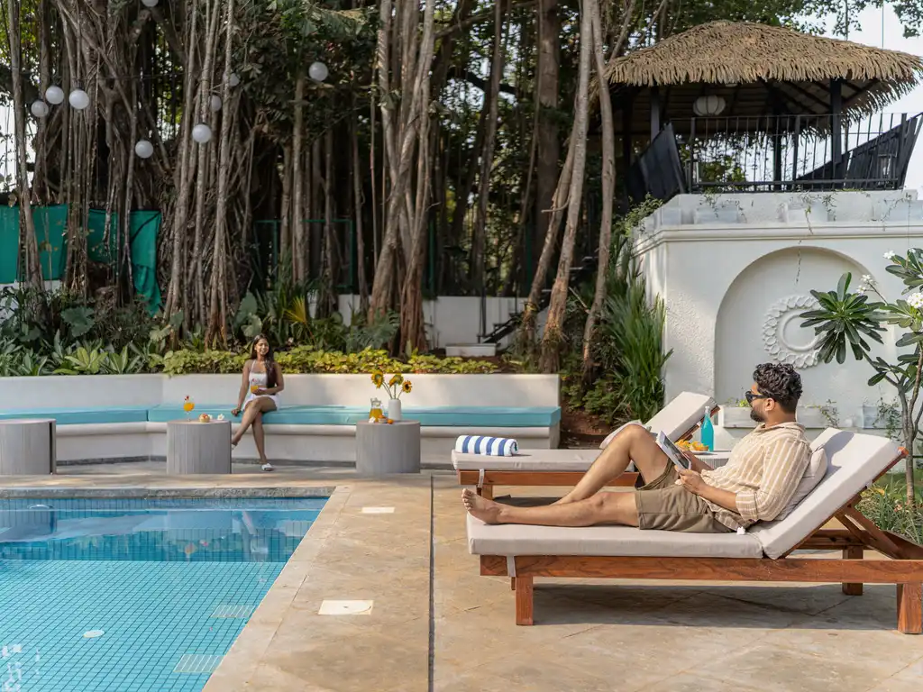 Kefi Villa - Chilling Area View