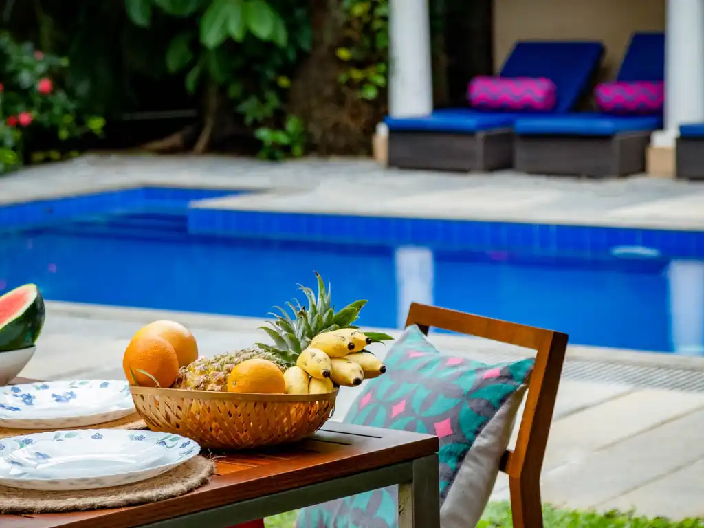 Villa Nimaya - Poolside Sitting Area
