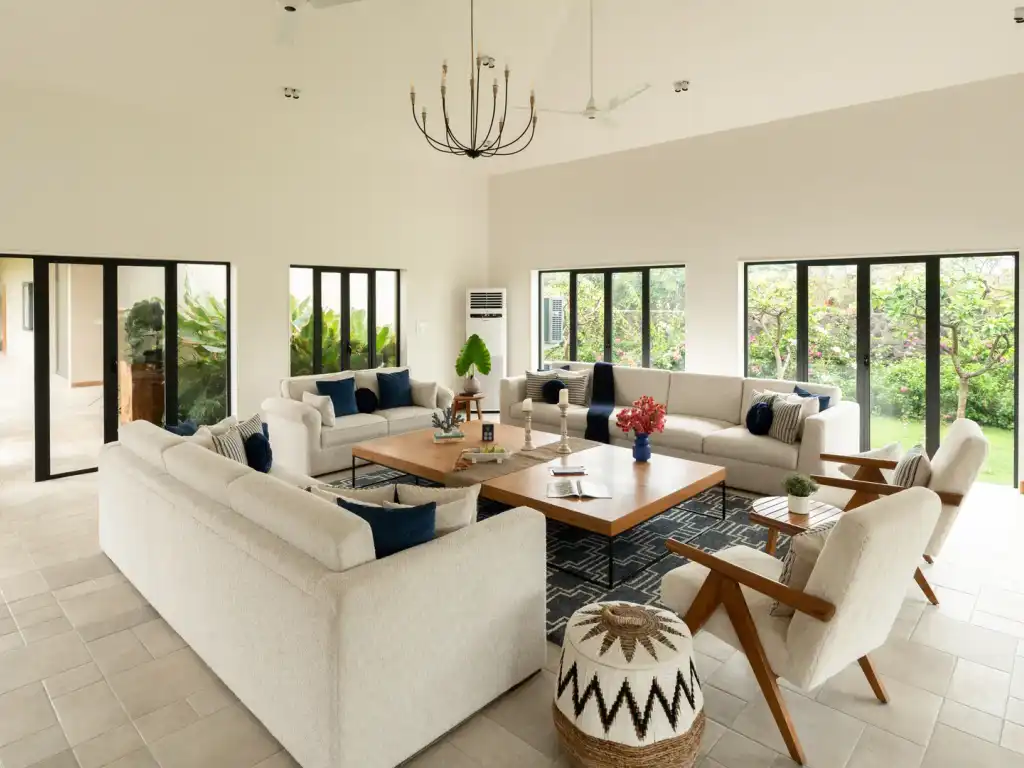 Living Room | Whispering Dew, Alibaug