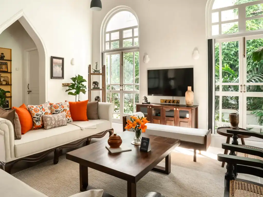 Living Area | Beleza Villa B by Lohono Stays