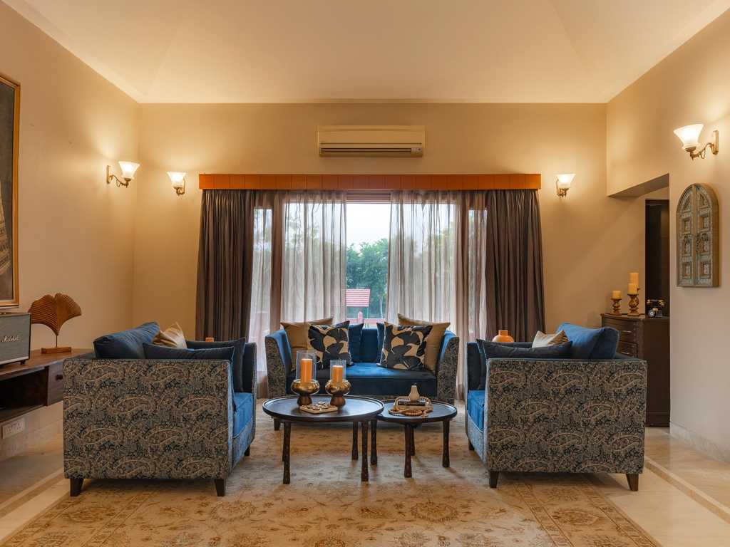 Living Area - Morbaugh at Kothari Gadh | Villa in Jaipur