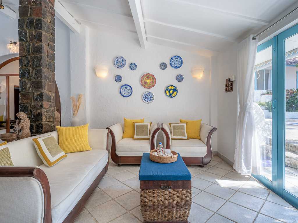 Living Area | Villa Santorini in Alibaug