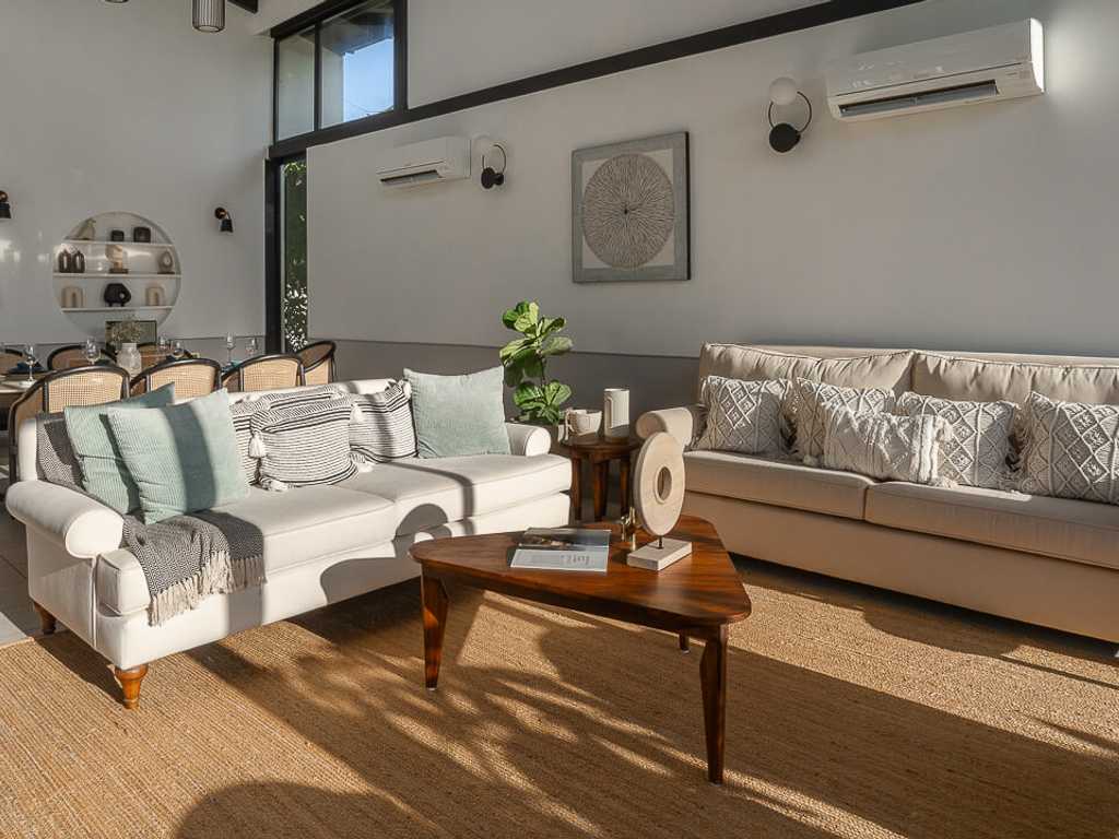 Living Area & Dining Area |Siena Villa G by Lohono Stays