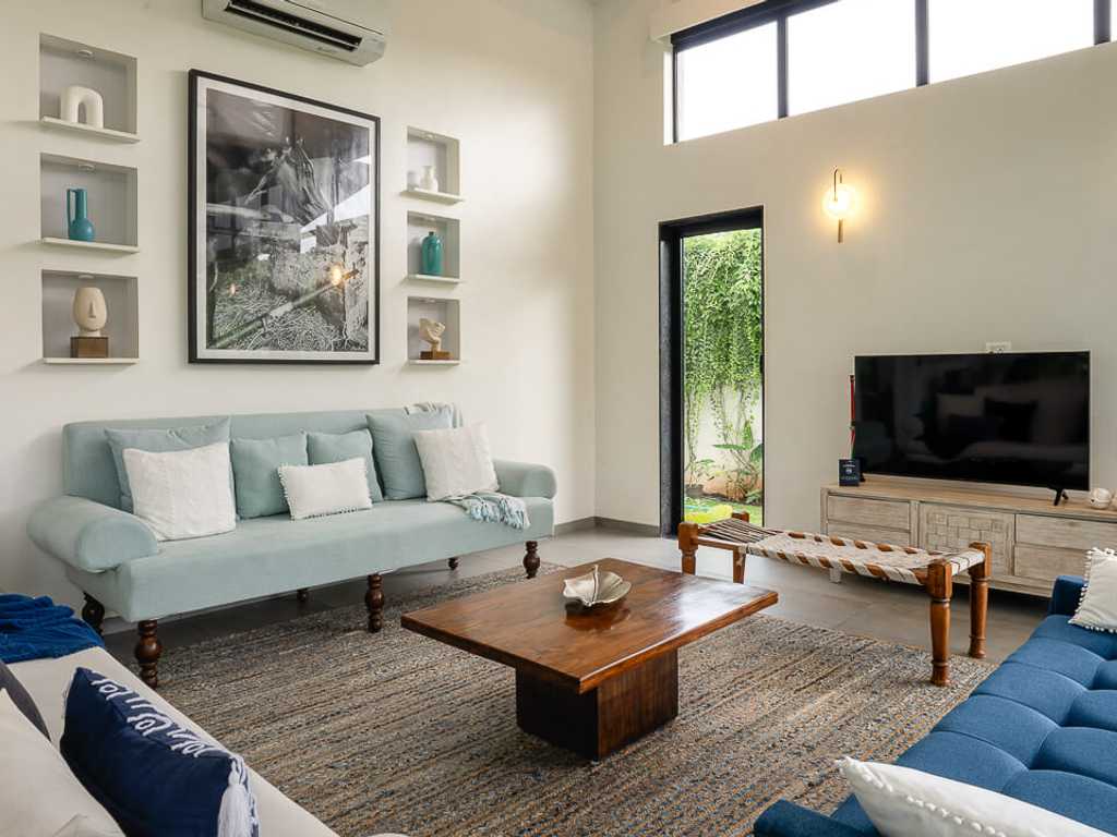 Living Area | Siena F by Lohono Stays