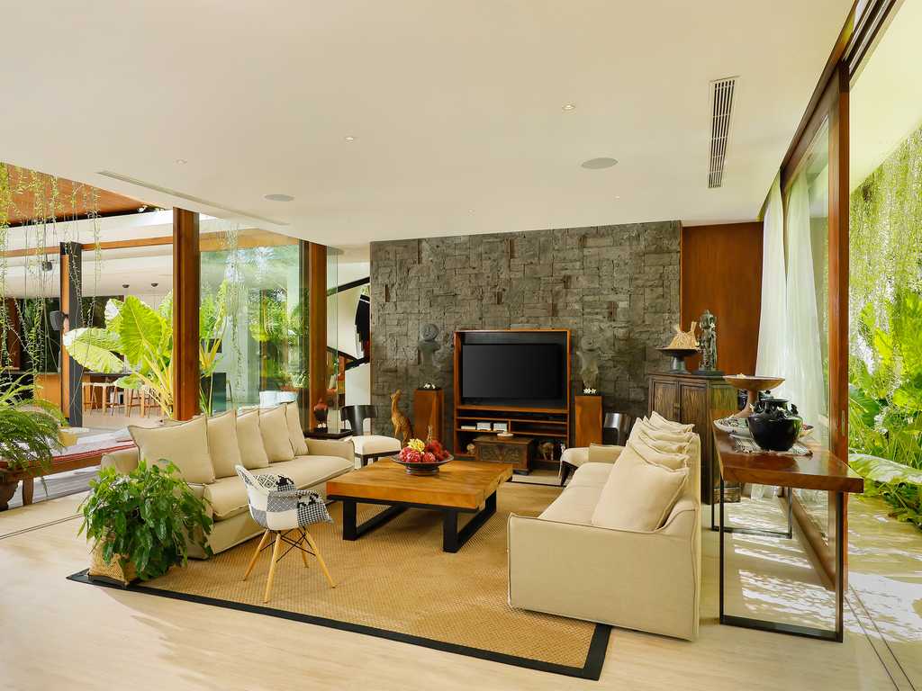 Villa Svarga - Cool open living area