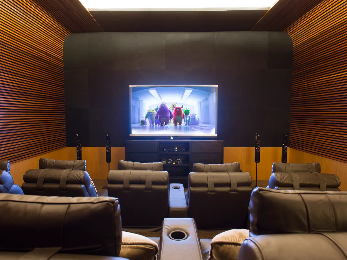 Villa Bayu Gita Beachfront - Cinema room