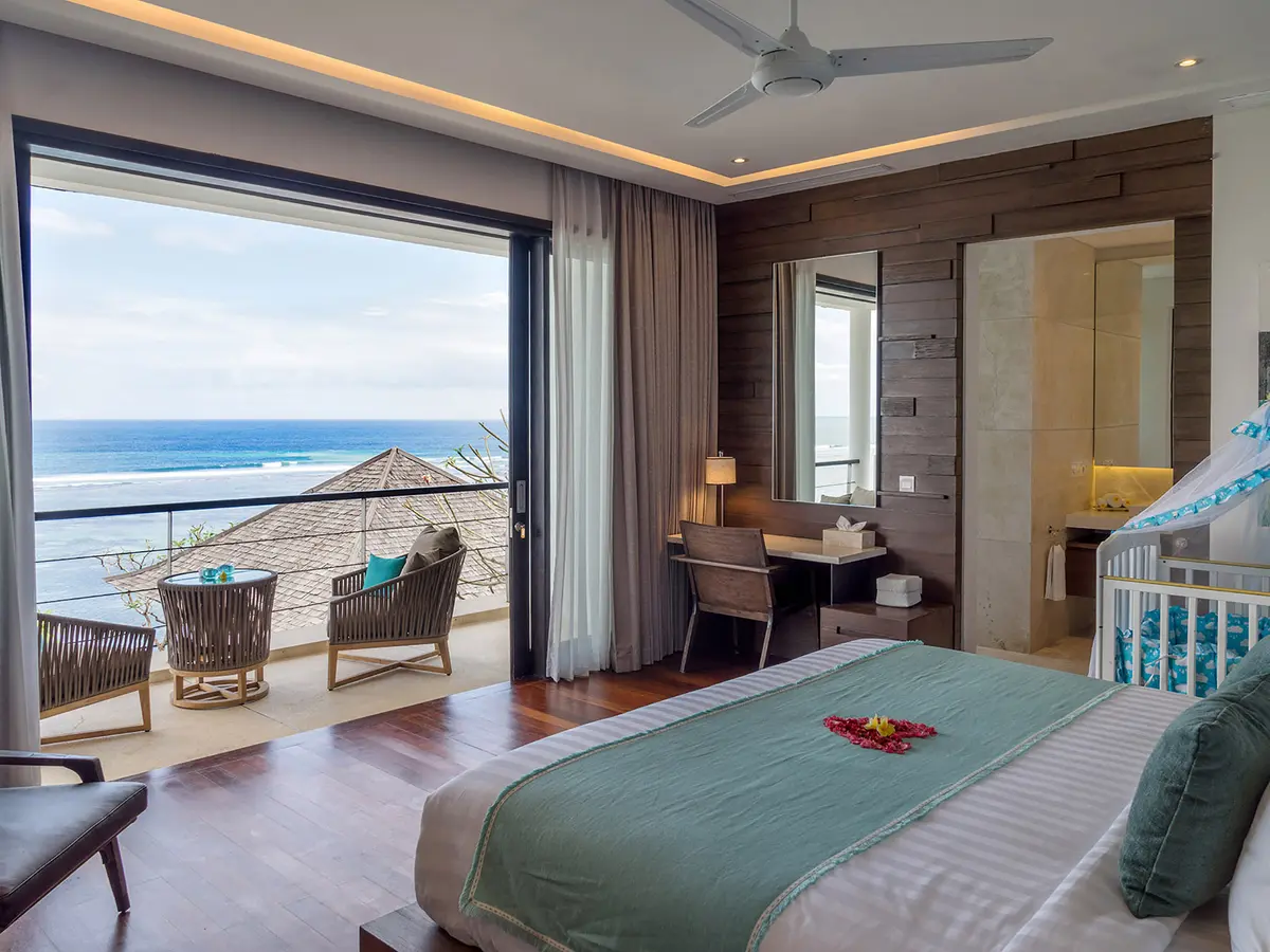 Grand Cliff Nusa Dua -  Master bedroom two outlook