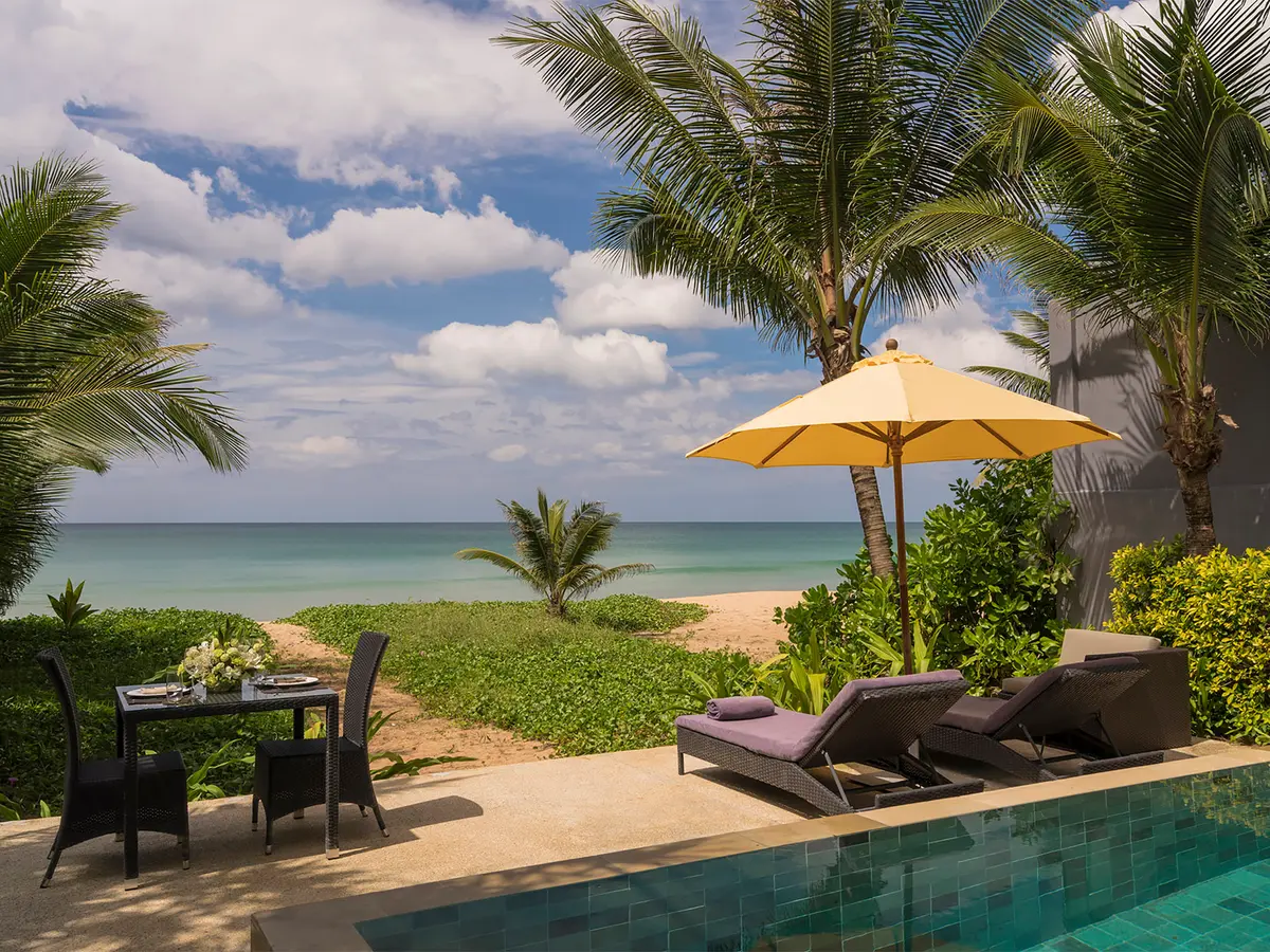 Infinity Blue Phuket - Amazing view from pool and outdoor dining area