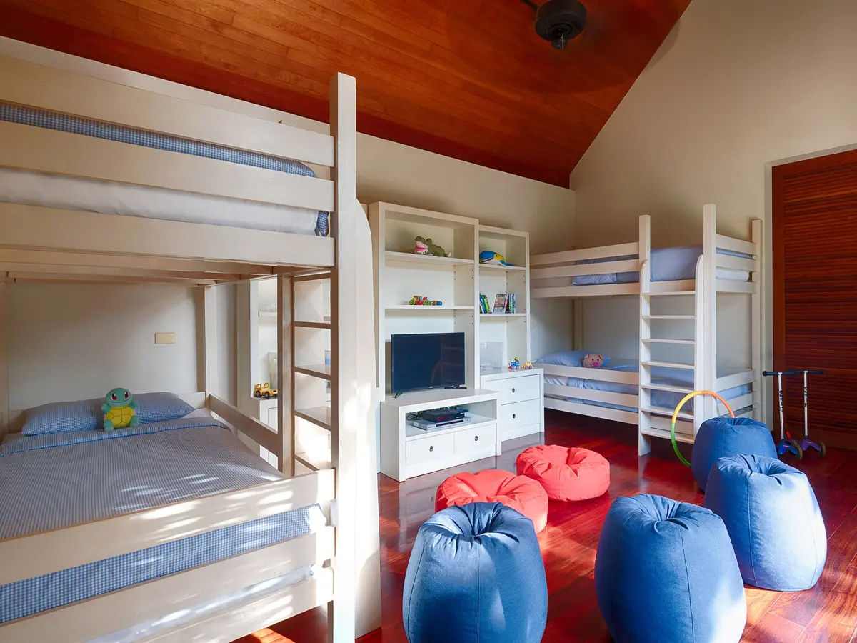  Jivana Beach Villas - Villa Ananda - Children's bunk room