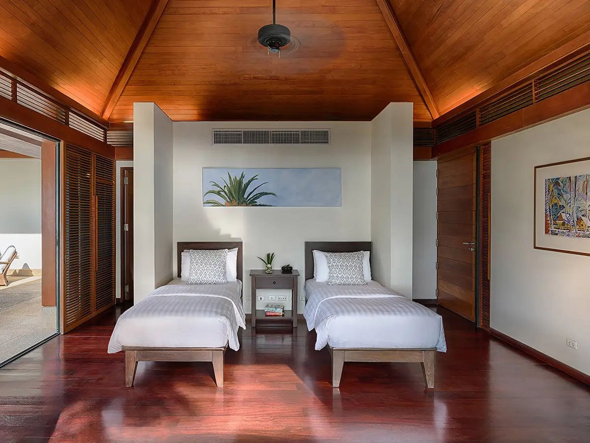 Villa Ananda - Guest twin bedroom