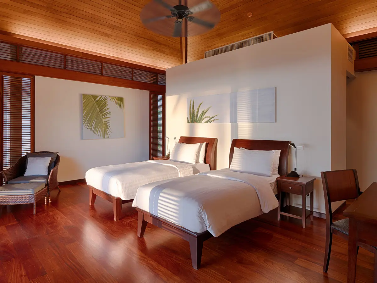 Villa Ananda - Twin bedroom interior
