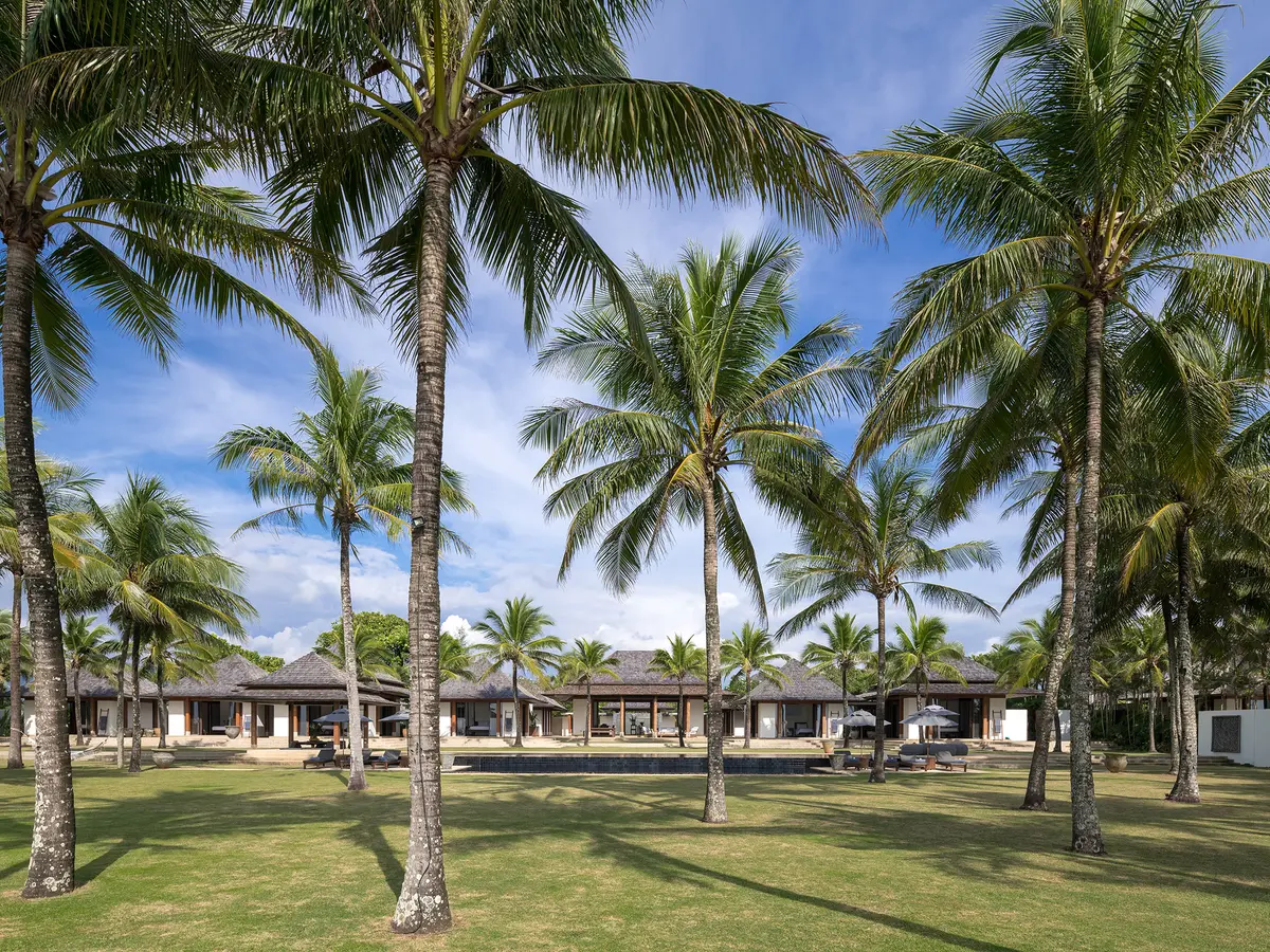 Jivana Beach Villas - Villa Ananda - Villa view from the beach