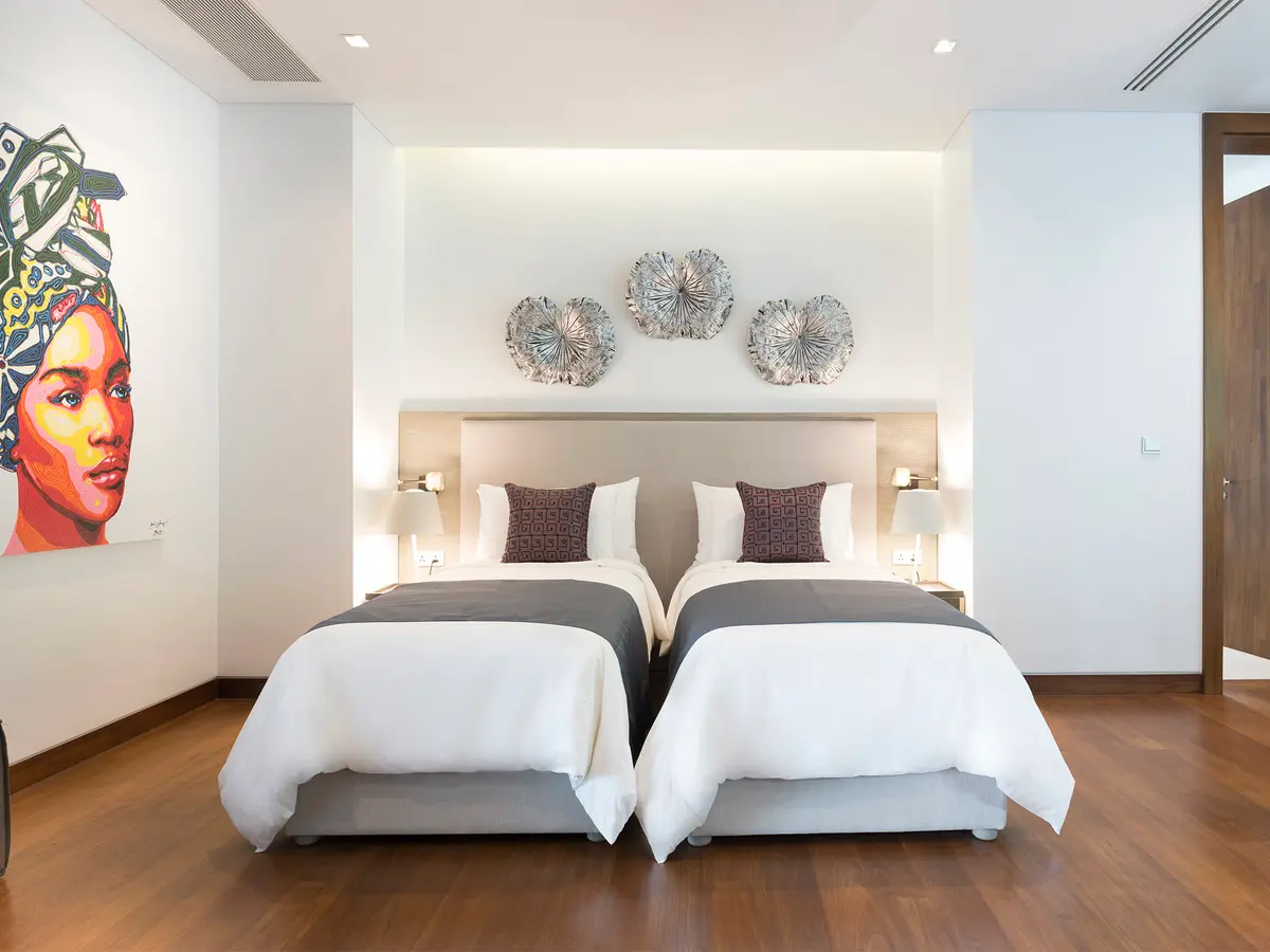 Malaiwana Duplex - Twin bedroom