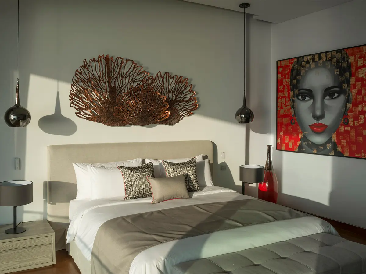 Malaiwana Duplex - Guest bedroom design